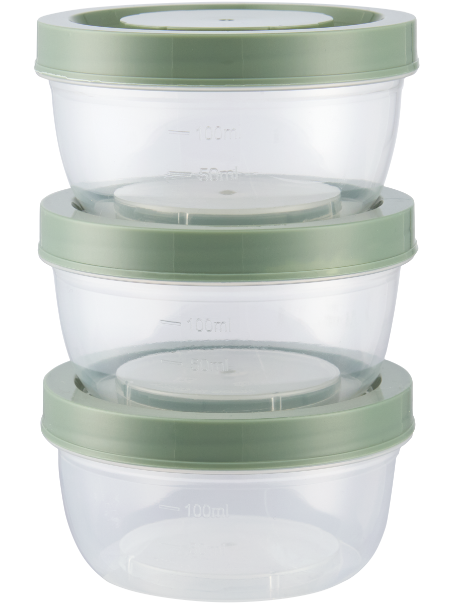 Container With Screw-On Lid (2)