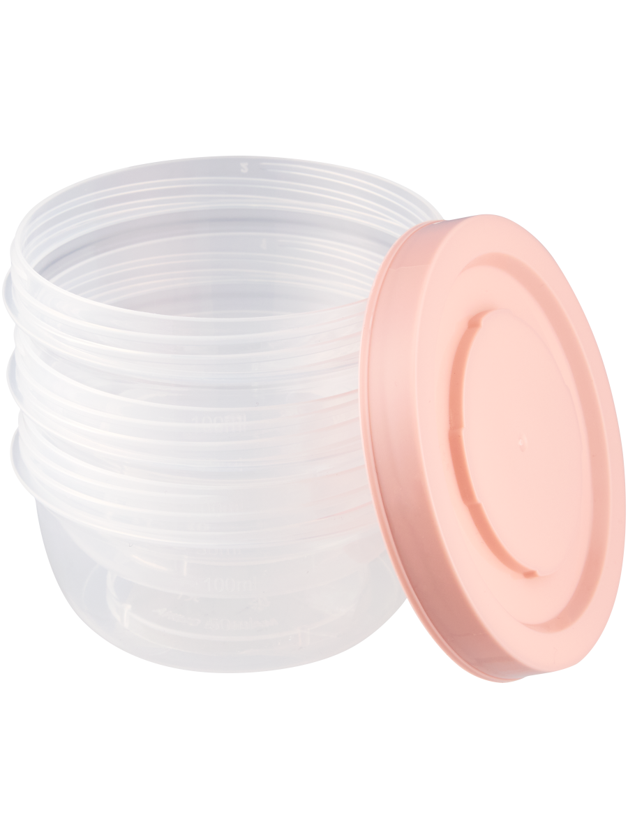Container With Screw-On Lid