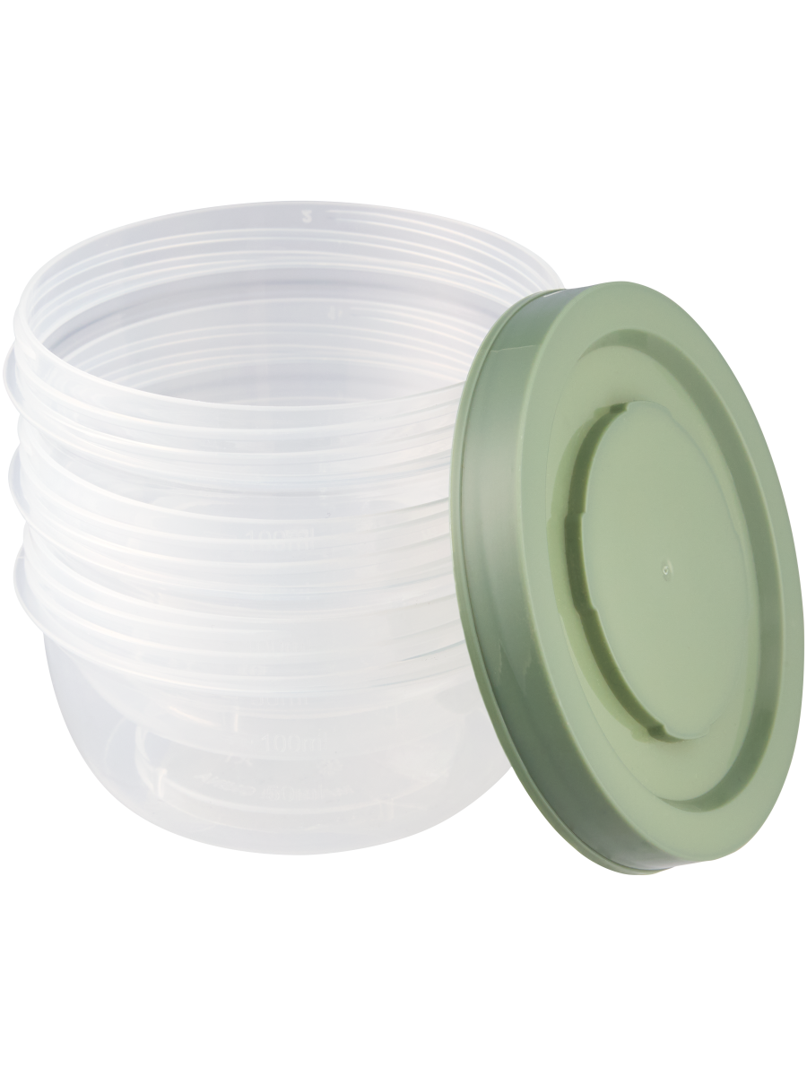 Container With Screw-On Lid