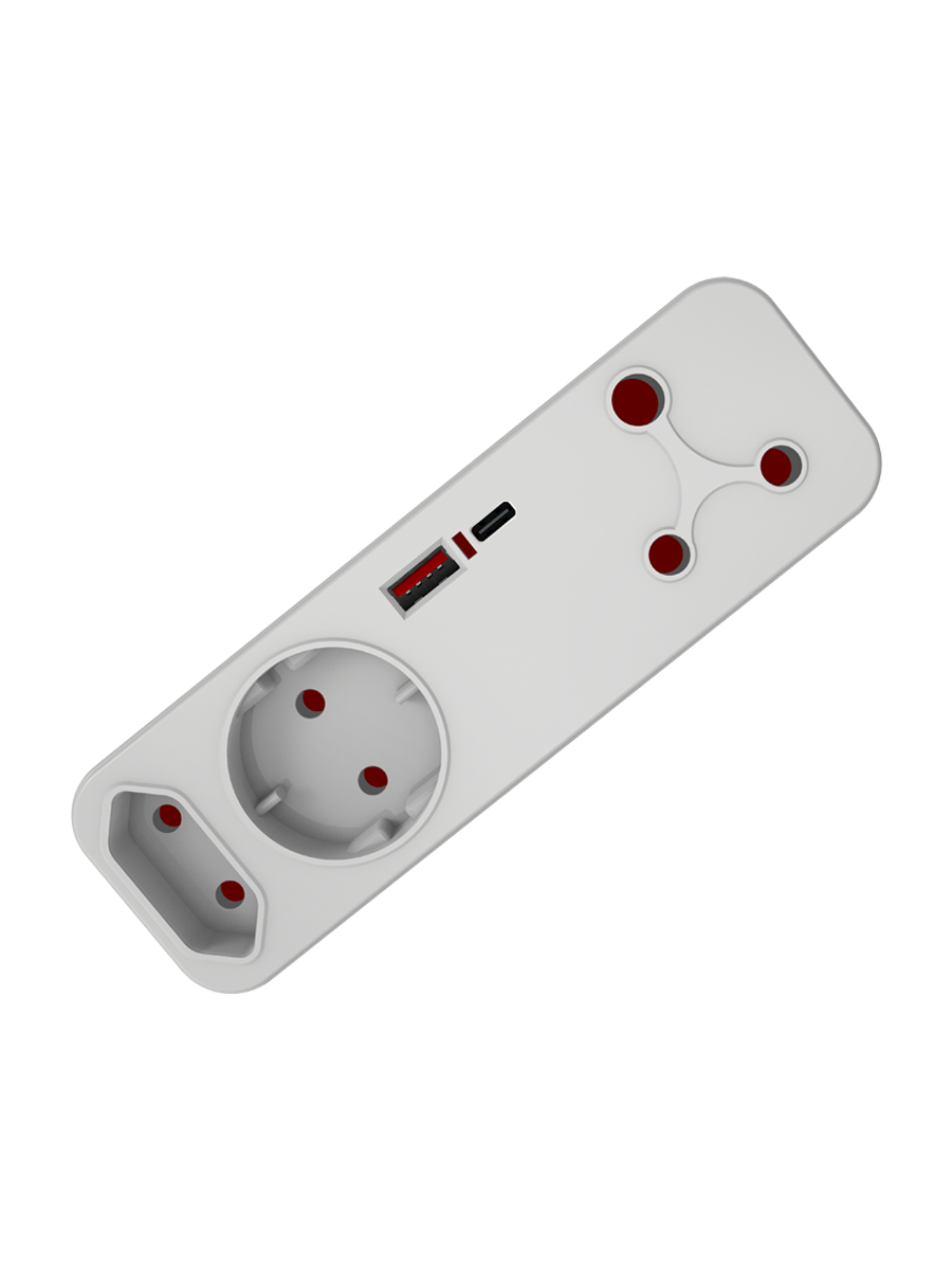Anthem Fast Charge Multi Plug Grey