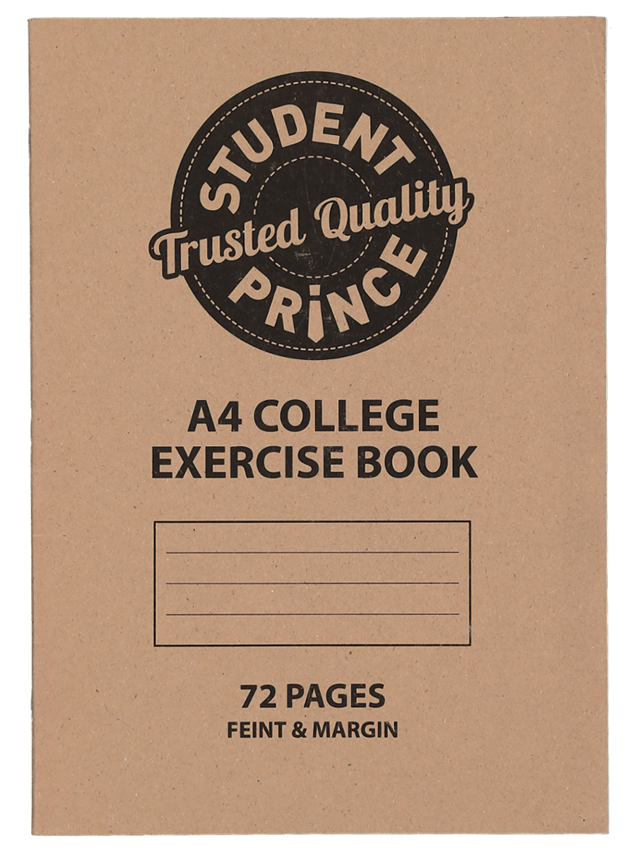 A4 EXERCISE BOOKS - 72PG