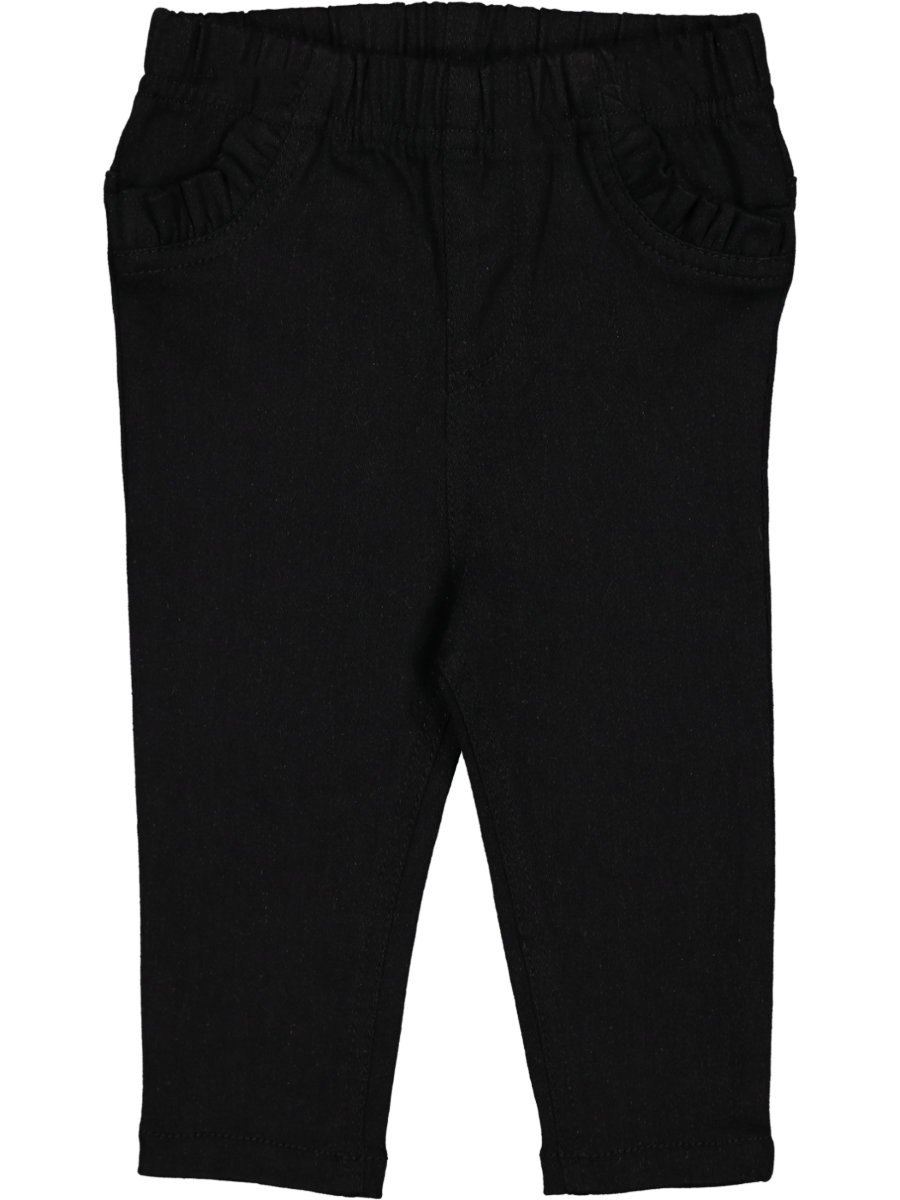 Black Pull On Denim