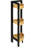 3 Shelf Bamboo Corner Caddy (1)