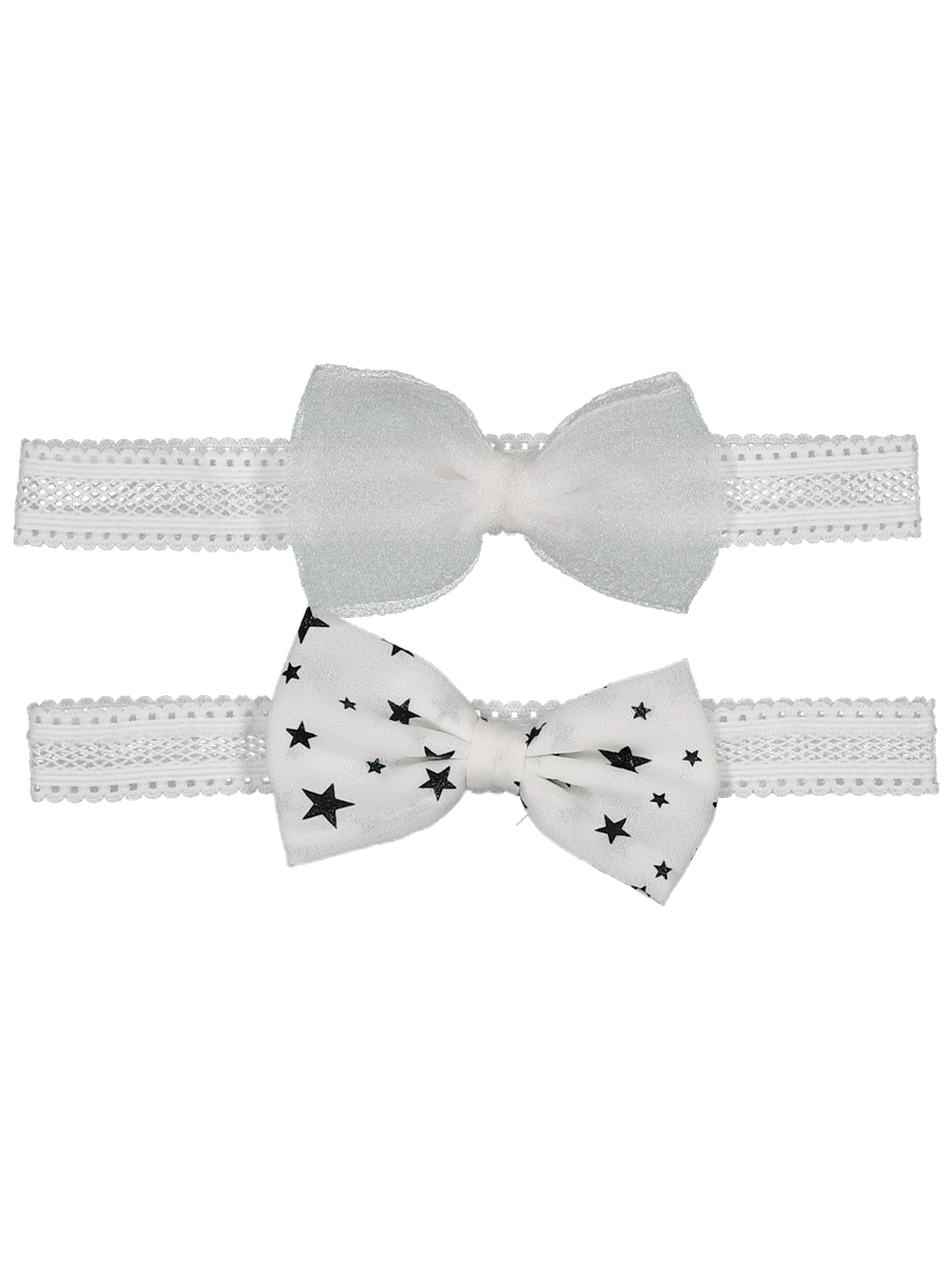 Baby Girls 2 Pack Headbands Dot
