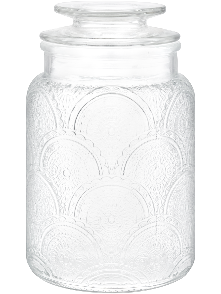 Glass Cookie Jar