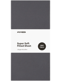 Super Soft Double Bed Charcoal Fitted Sheet (1)