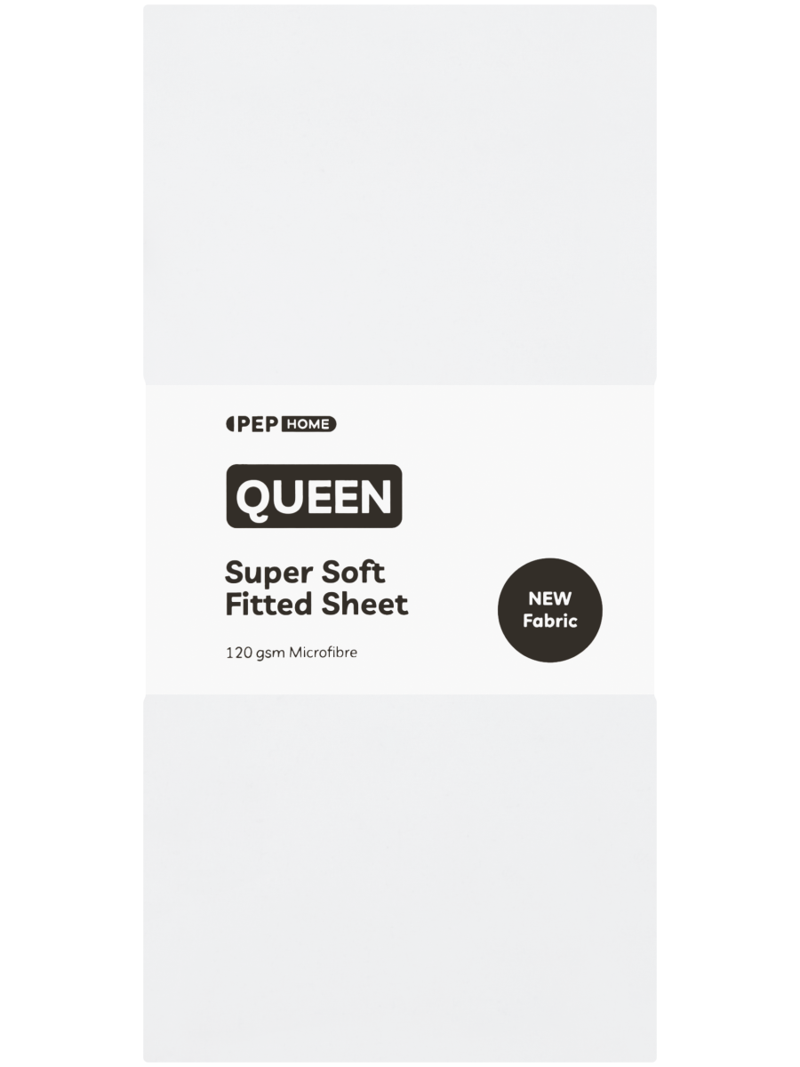 Super Soft Fitted Sheet Queen