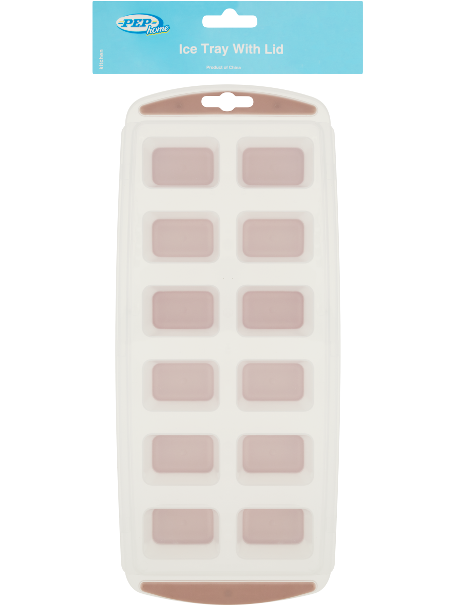 White And Pink Ice Tray (Design/Colour may vary) (5)