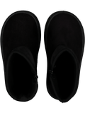 Black Zip-Up Snug Boot