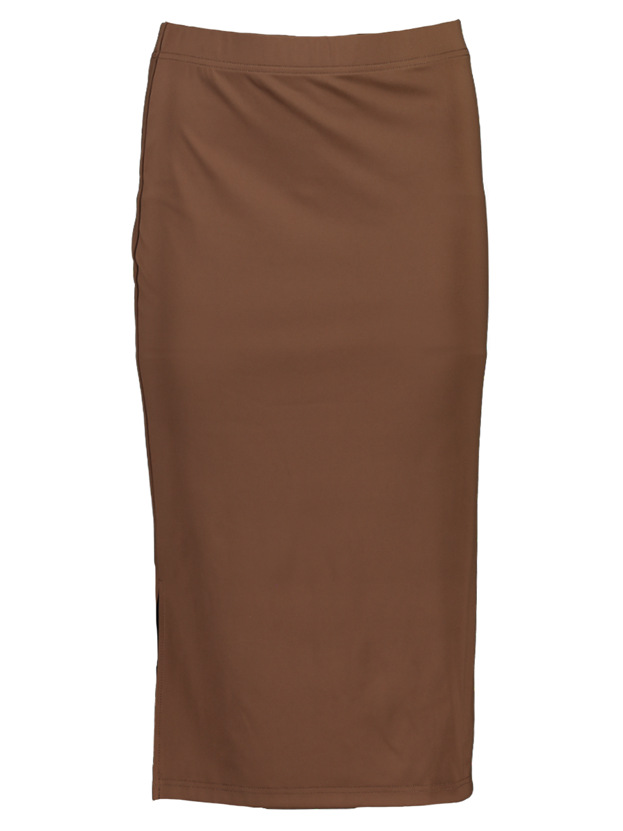 Front Slit Skirt main image 1