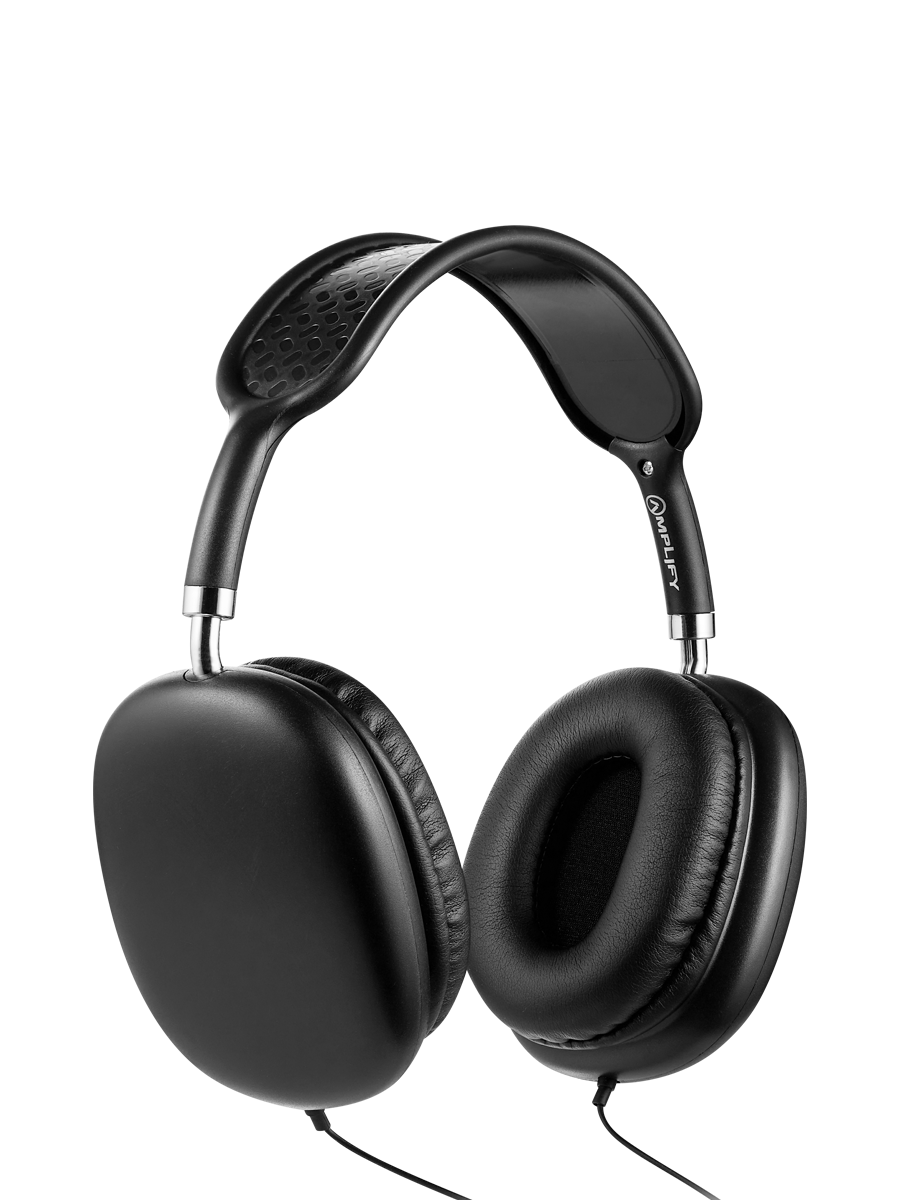 Amplify Crest Headphones Black