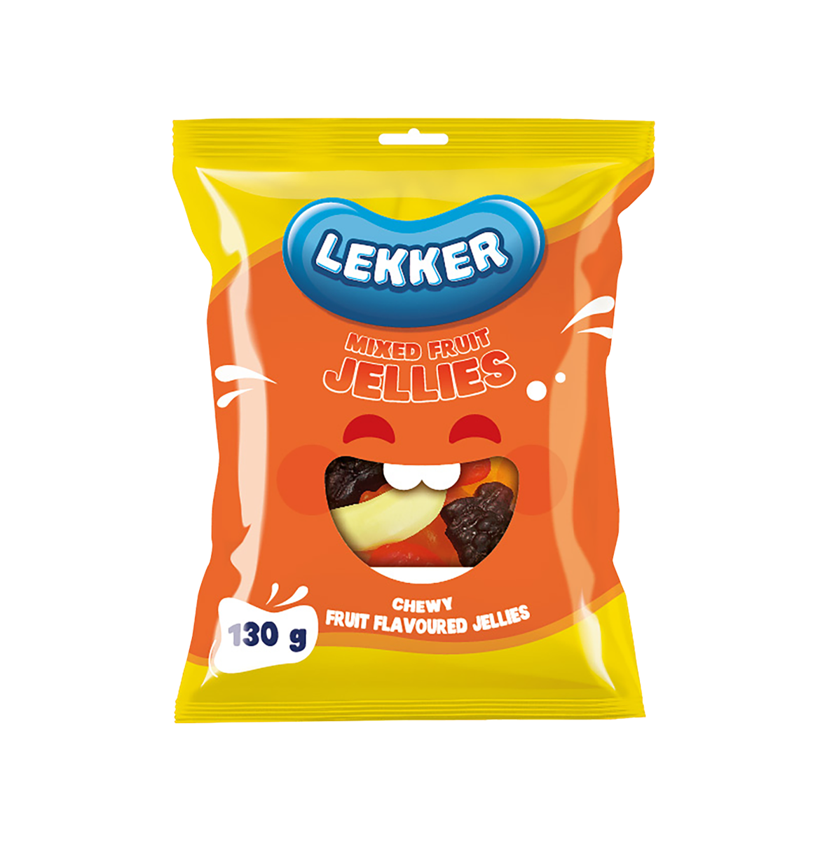 Lekker Mixed Jellies 130G