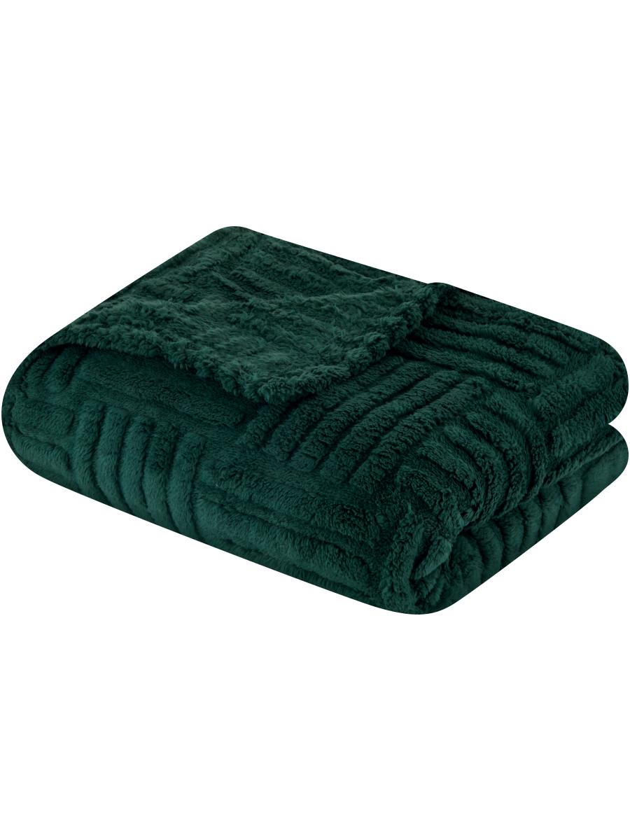 Bunk Bed Embossed Flannel Blanket