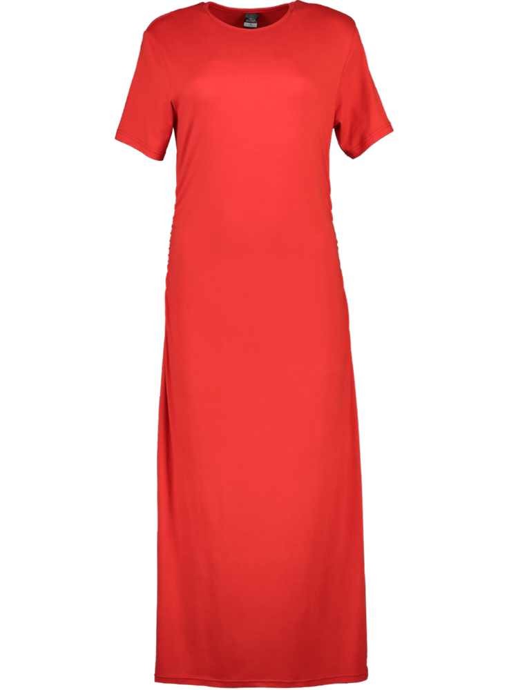 Buttons Knitting Ribbed Bodycon Midi Dress