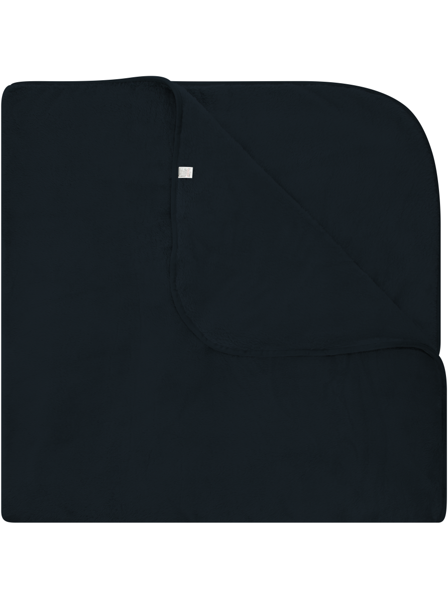 Medium Weight Plain Velvet Plush Blanket Double