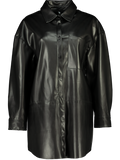 Overshirt Leather Look Shacket