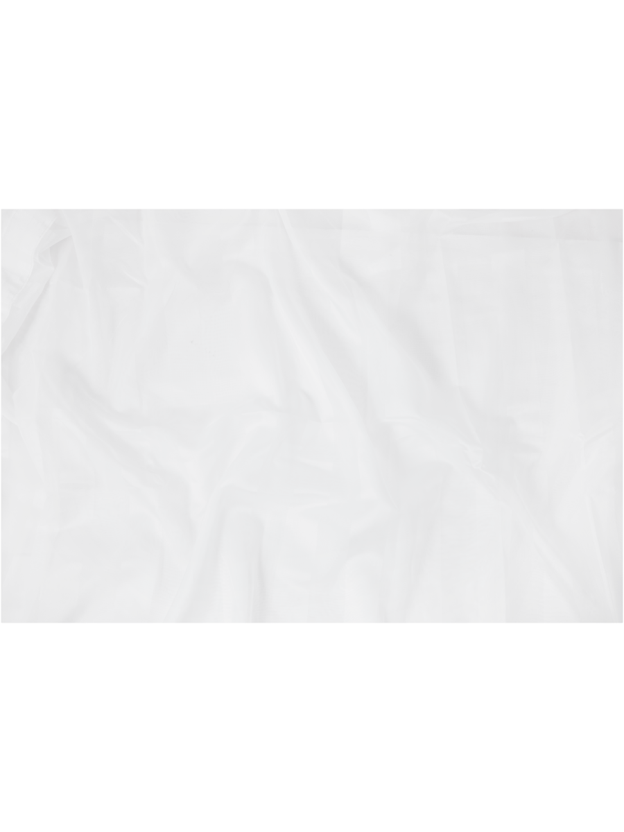 Taped Unlined Striped Sheer Curtain
