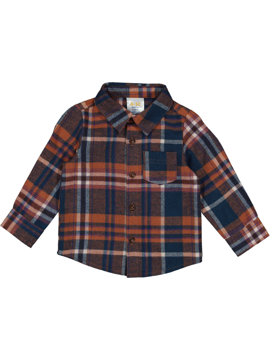 Plaid Flannel Shirt