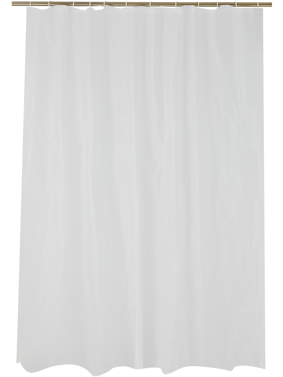 Semi-Transparent Shower Curtain