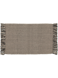 Small Beige And Black Rug