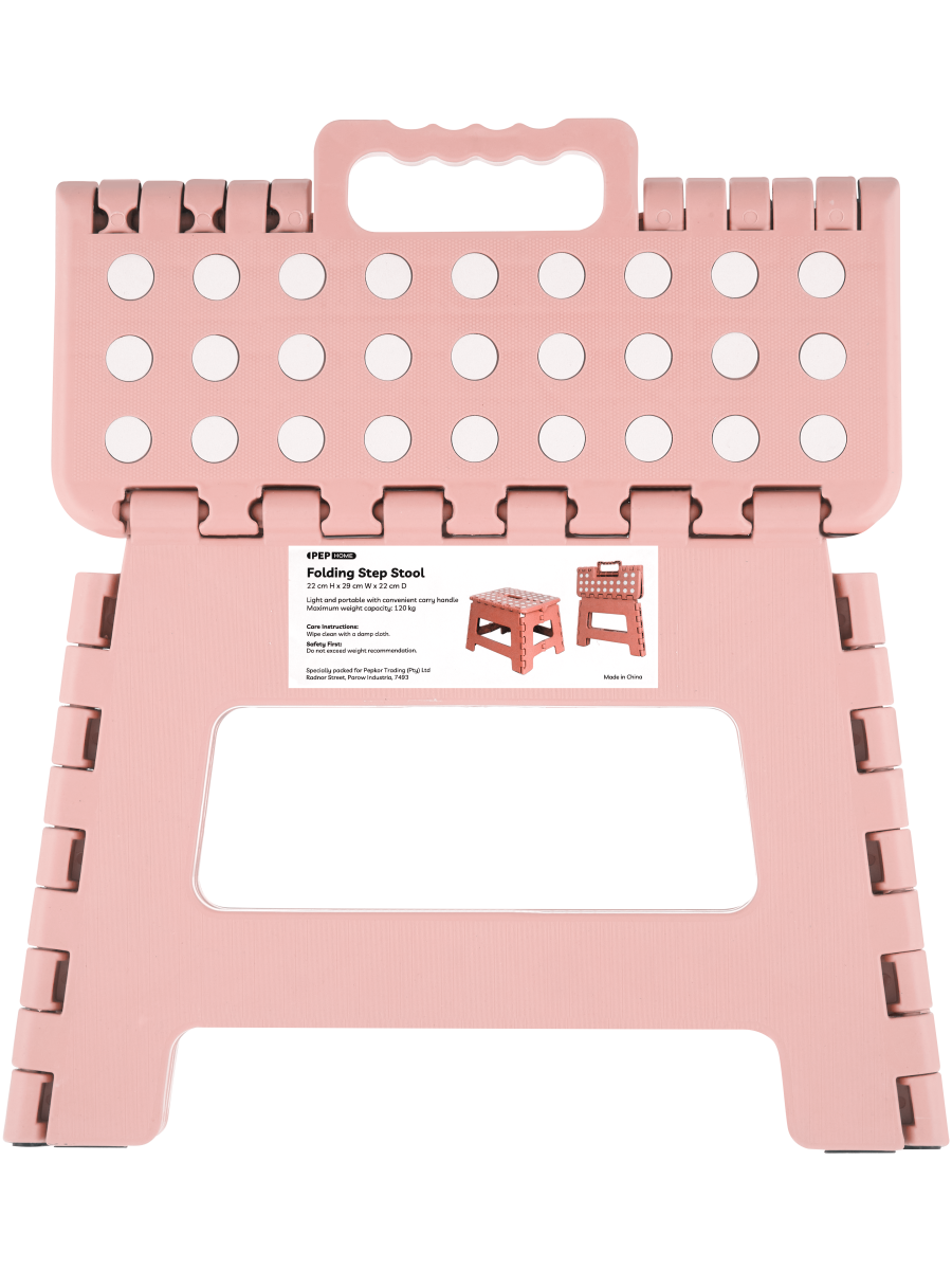 Folding Step Stool With Handle