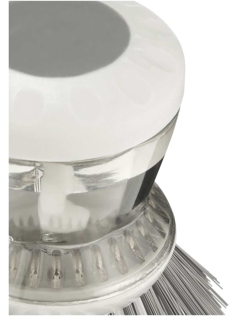 Dish Brush With Built-In Soap Dispenser