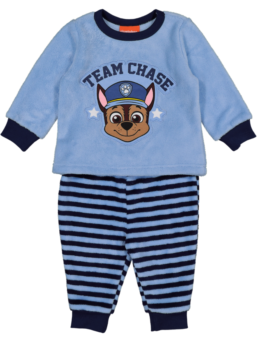 Blue Fluffy Paw Patrol Pyjama Set