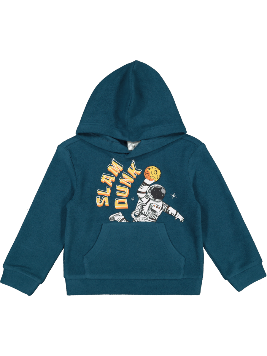 Blue Graphic Hoodie