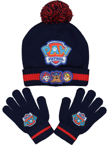 Paw Patrol Beanie And Gloves Set