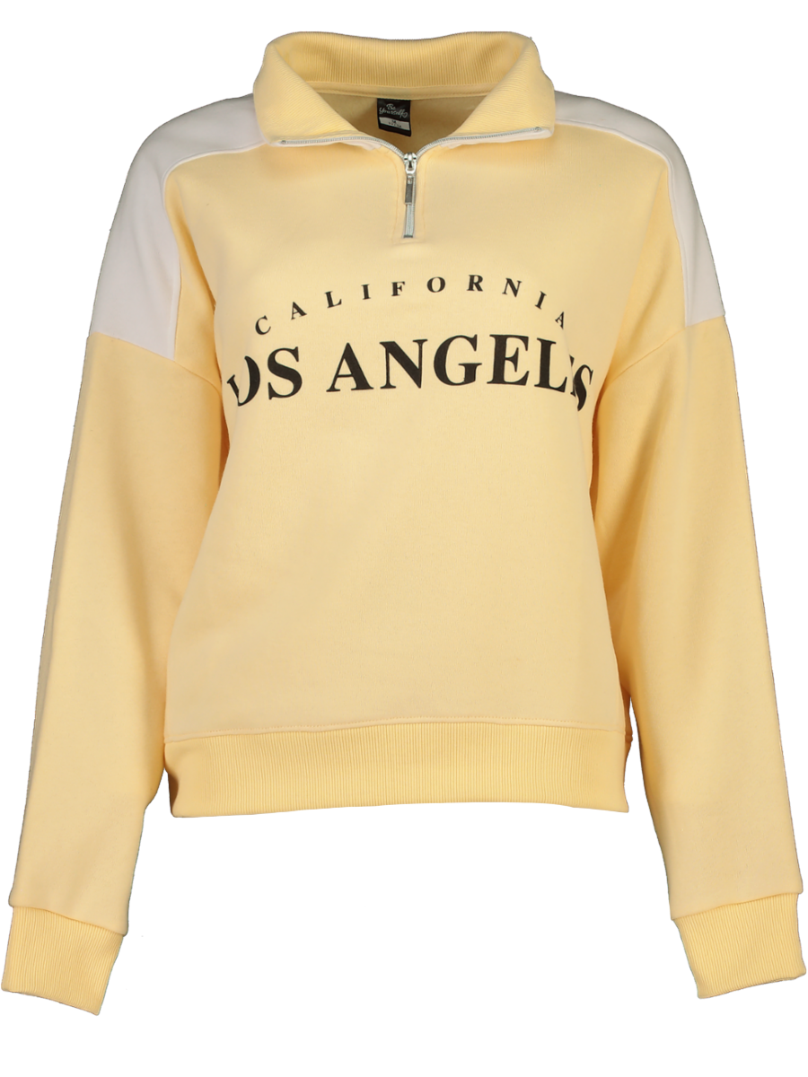 Yellow Half Zip Pullover