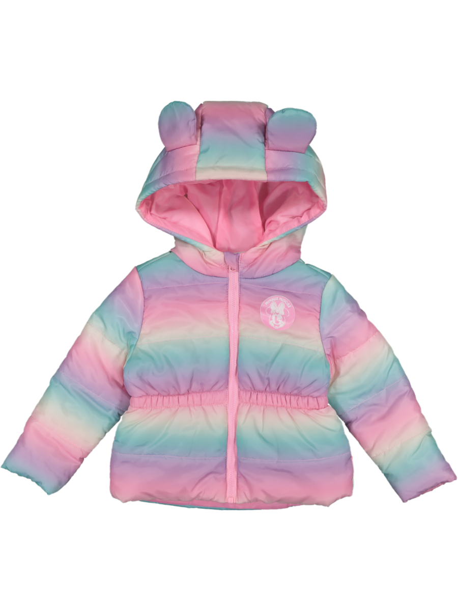 Buy Minnie Mouse Rainbow Puffer Jacket Tops PEP