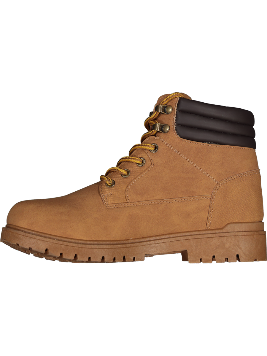 Brown Construction Boots