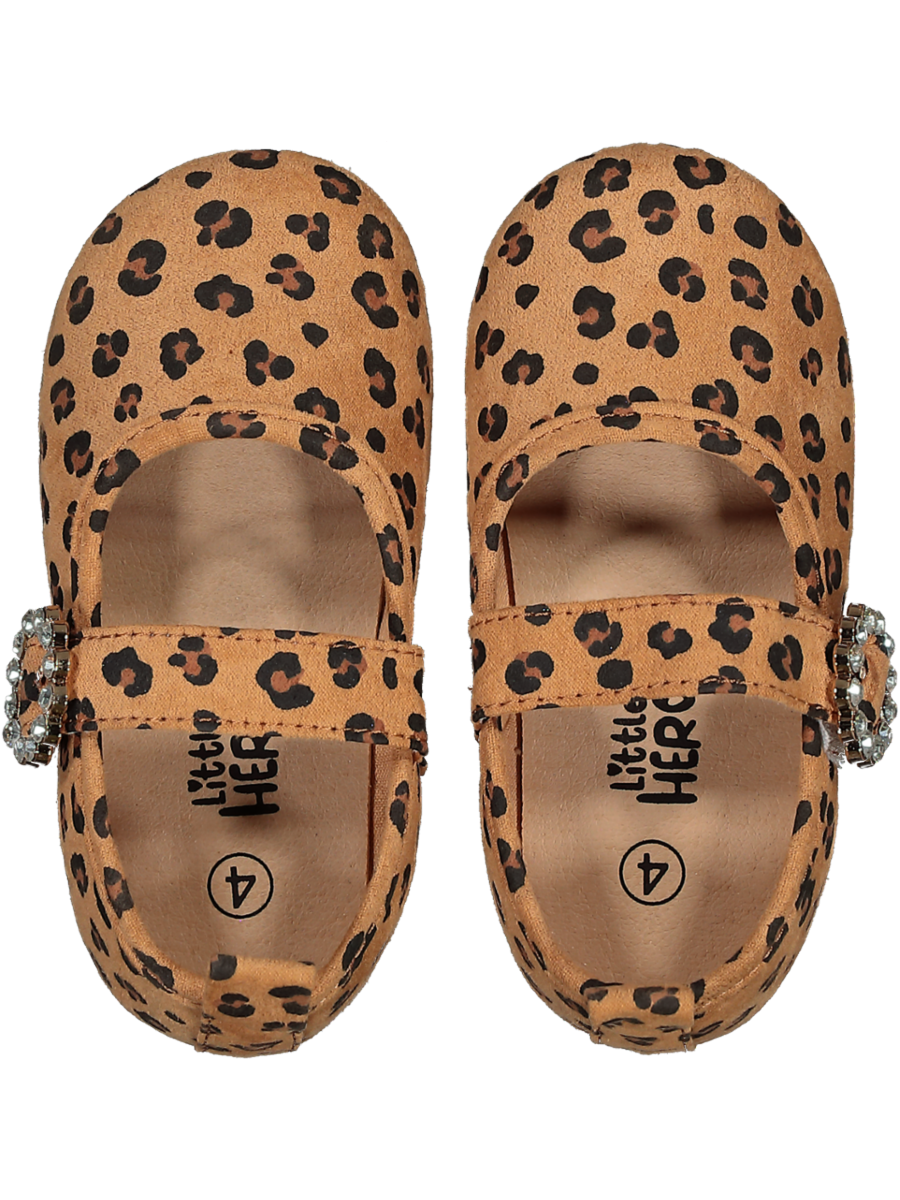 Animal Print Belted Casual Shoe