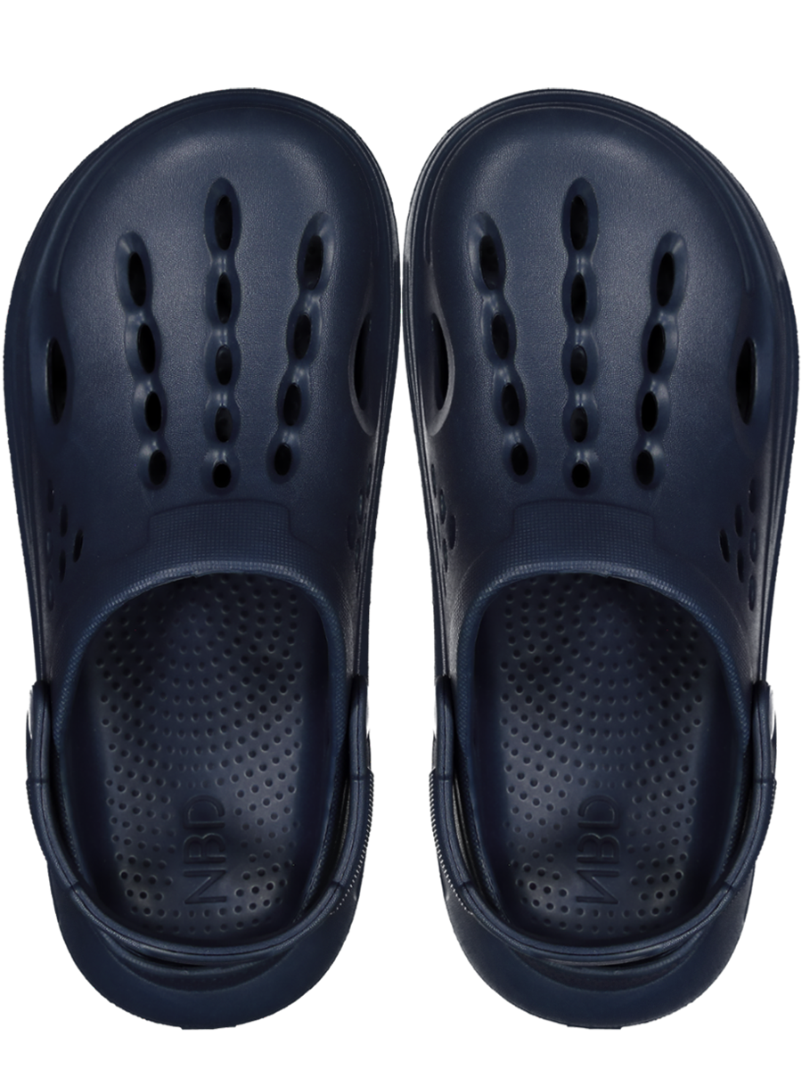 Navy Moulded Sandals (2)