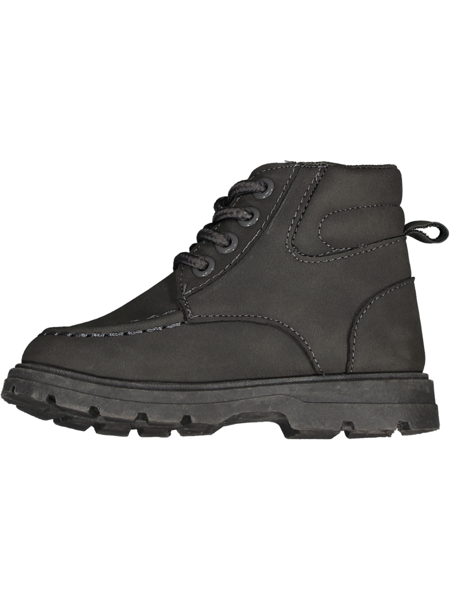 Grey Lace Up Boot