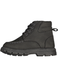 Grey Lace Up Boot
