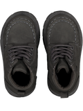 Grey Lace Up Boot