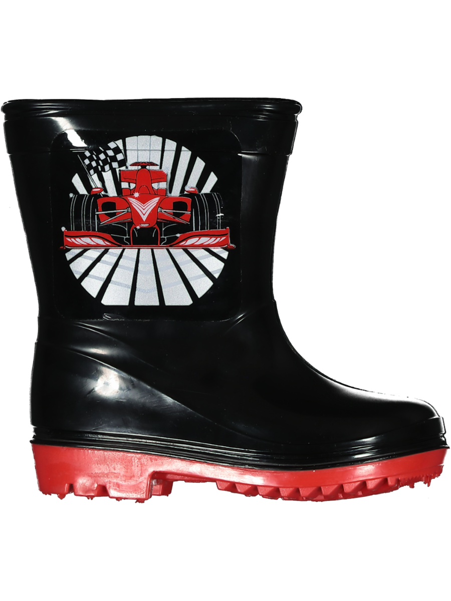 Black Rain Boots