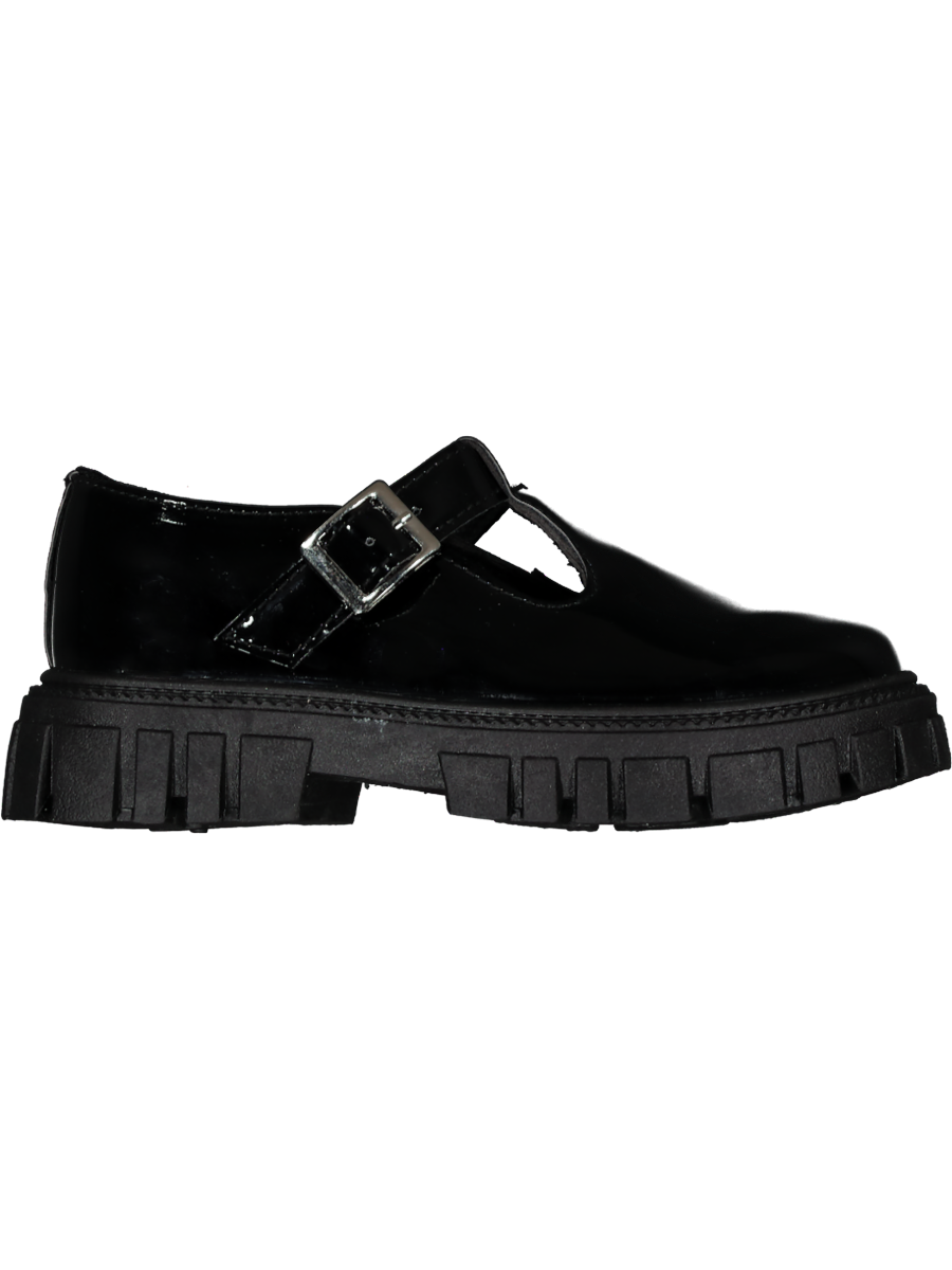 Black Chunky Loafer