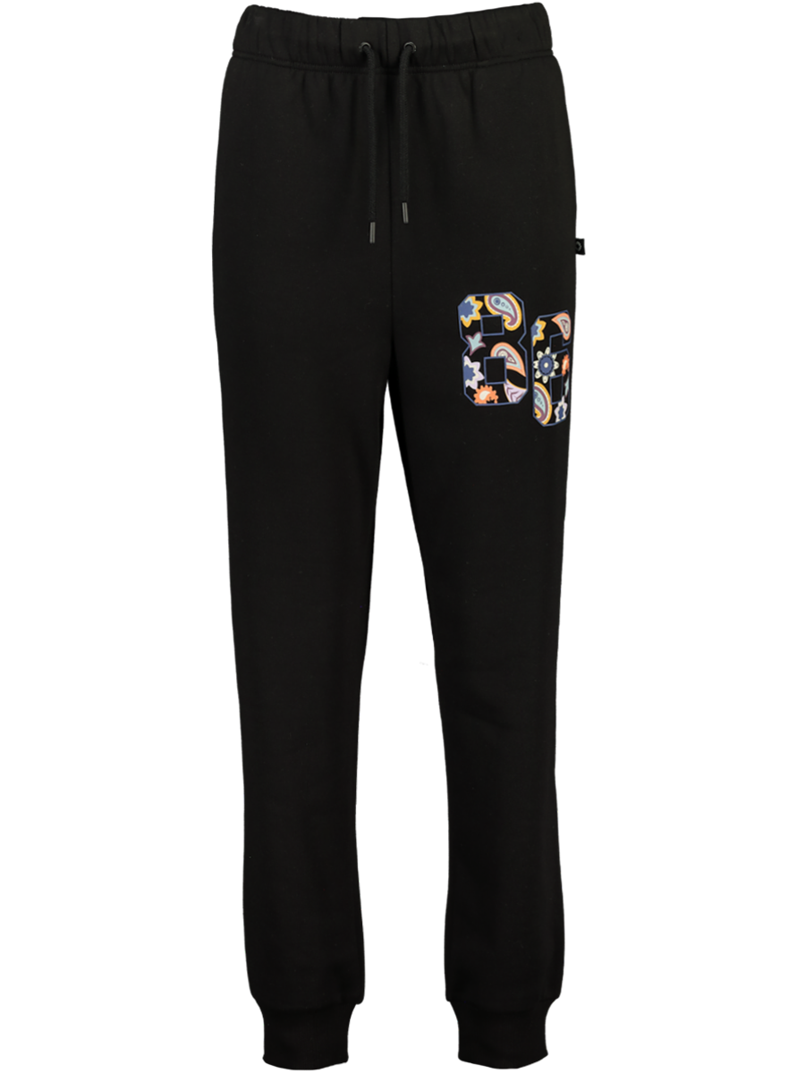 Black Printed Jogger