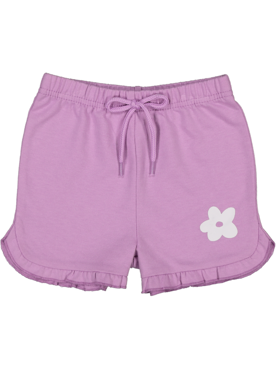 Purple Flare Shorts