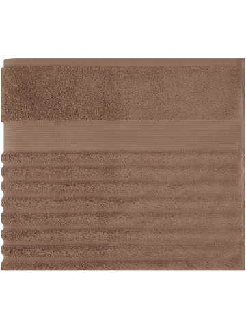 Taupe Ripple Bath Sheet