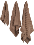 Taupe Ripple Bath Sheet