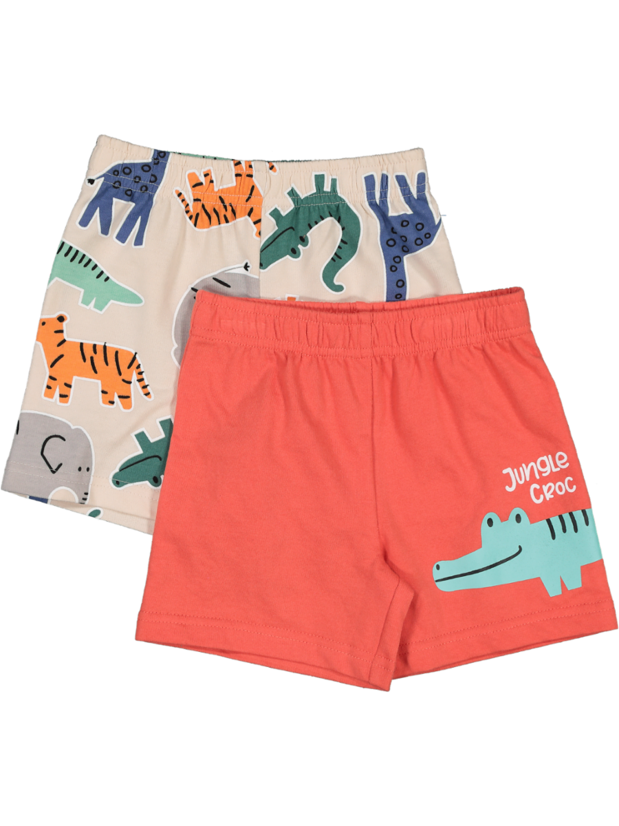 2 Pack Graphic Shorts