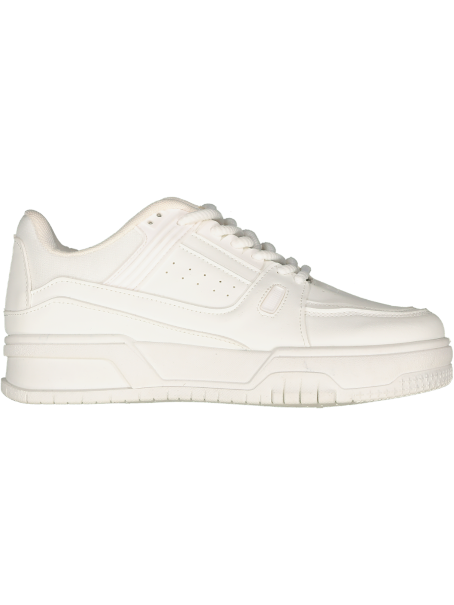 White Retro Sneakers