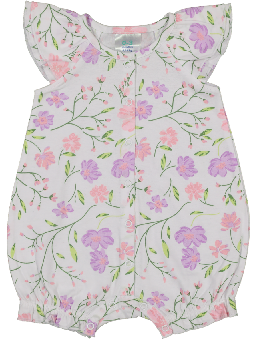 Fancy Floral Romper