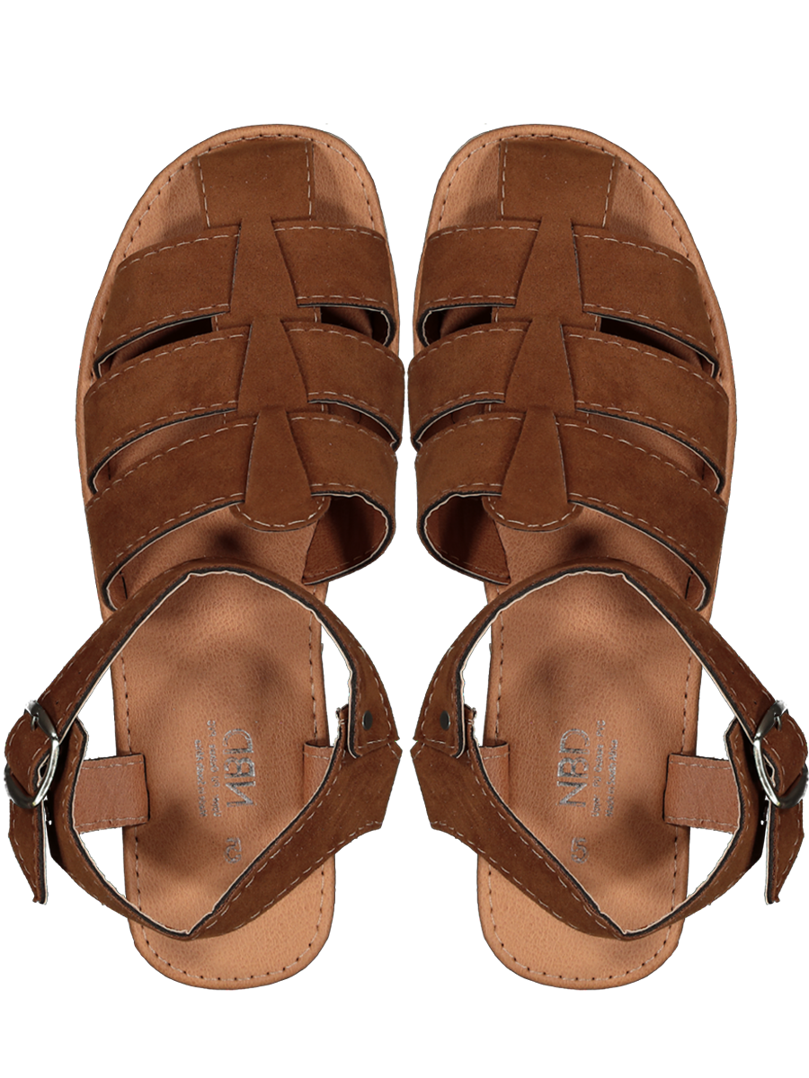Brown Strappy Sandals
