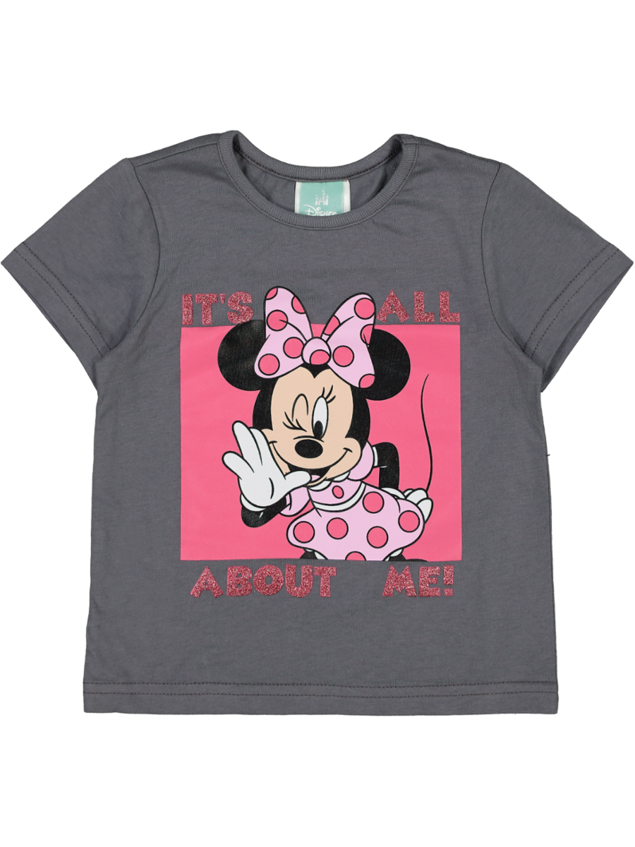 Grey Minnie Mouse T-Shirt