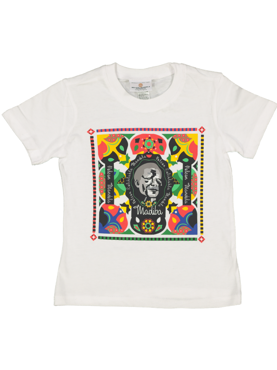 White Heritage Printed T-Shirt