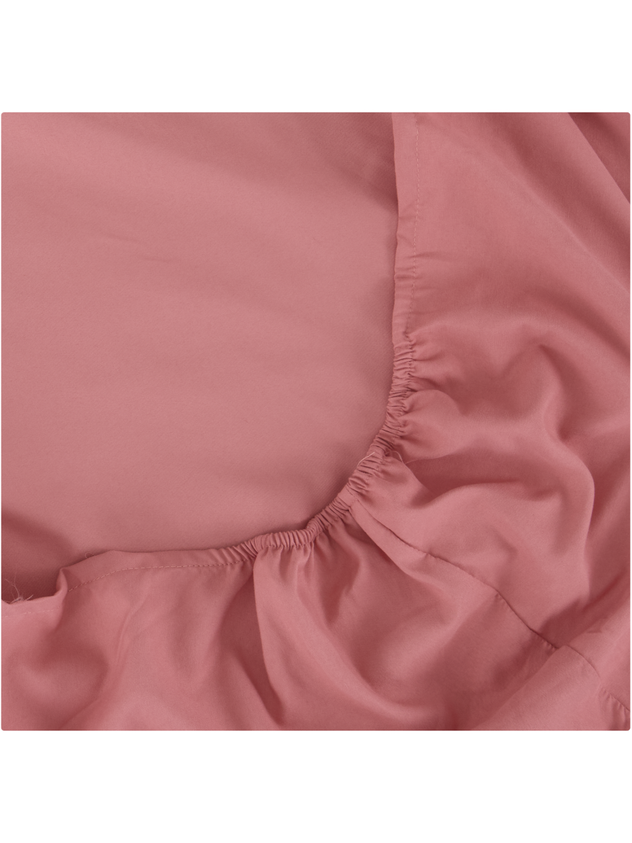 Pink Qb Super Soft Fitted Sheets